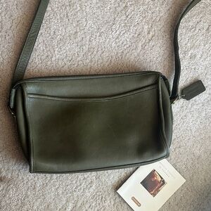 Coach Olive Green Crossbody Bag